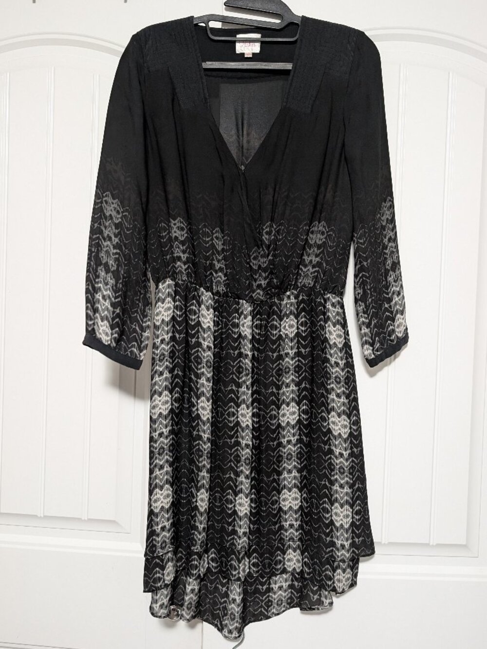 Parker Silk Semi-sheer Dress